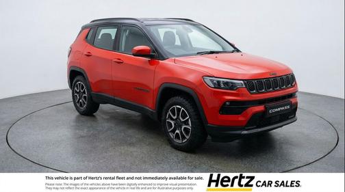 Red Hot Pearlcoat 2025 Jeep Compass Trailhawk