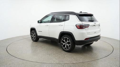 Bright White Clearcoat 2025 Jeep Compass Limited