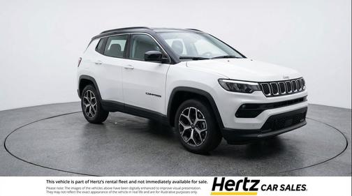 Bright White Clearcoat 2025 Jeep Compass Limited
