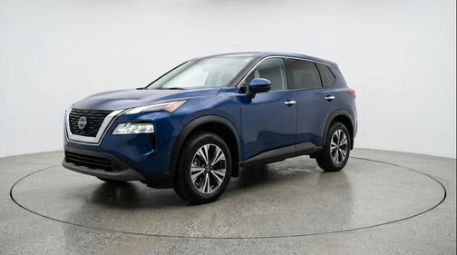 Deep Ocean Blue Pearl 2025 Nissan Rogue SV
