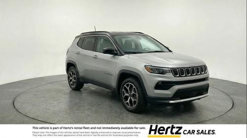 Silver Zynith Metallic Clearcoat 2025 Jeep Compass Limited