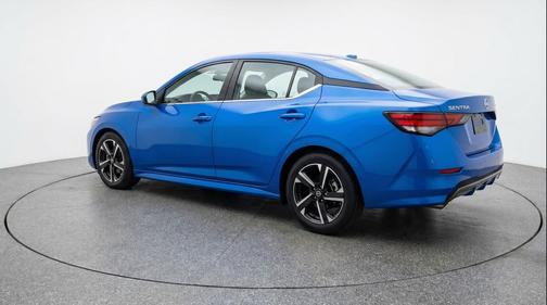 Electric Blue Metallic 2025 Nissan Sentra SV
