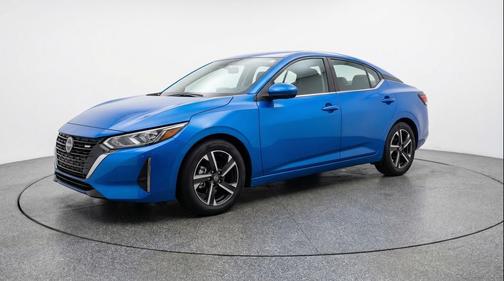 Electric Blue Metallic 2025 Nissan Sentra SV