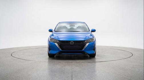 Electric Blue Metallic 2025 Nissan Sentra SV