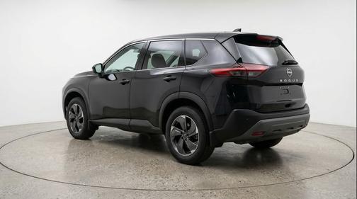Super Black 2025 Nissan Rogue SV