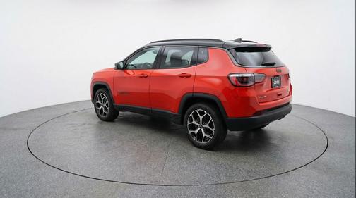 Red Hot Pearlcoat 2025 Jeep Compass Limited