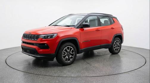 Red Hot Pearlcoat 2025 Jeep Compass Trailhawk