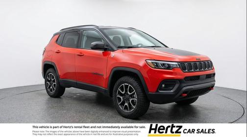 Red Hot Pearlcoat 2025 Jeep Compass Trailhawk
