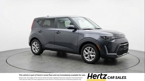 Gravity Gray 2025 Kia Soul LX