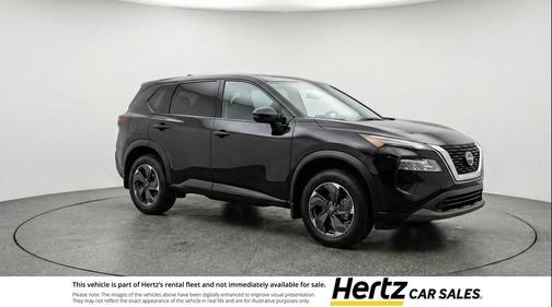 Super Black 2025 Nissan Rogue SV