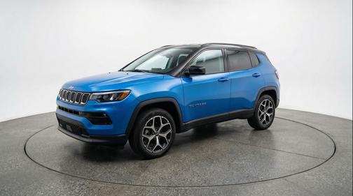 Hydro Blue Pearlcoat 2025 Jeep Compass Limited