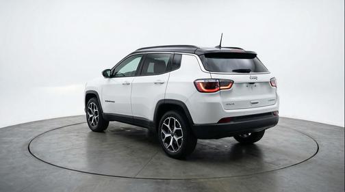 Bright White Clearcoat 2025 Jeep Compass Limited