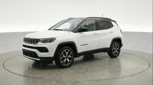 Bright White Clearcoat 2025 Jeep Compass Limited