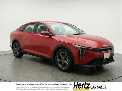 Currant Red 2025 Kia K4 LXS