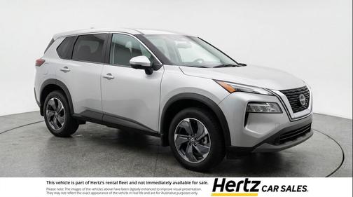 Brilliant Silver Metallic 2025 Nissan Rogue SV