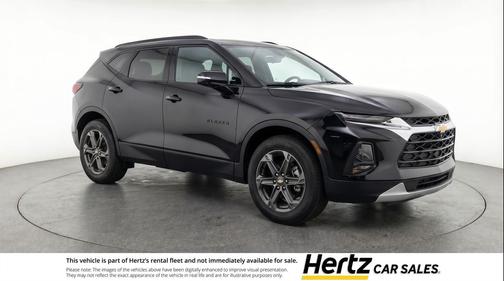Black 2025 Chevrolet Blazer 2LT