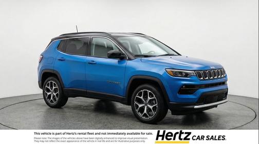 Hydro Blue Pearlcoat 2025 Jeep Compass Limited