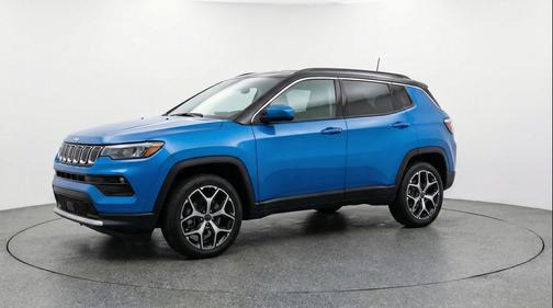 Hydro Blue Pearlcoat 2025 Jeep Compass Limited