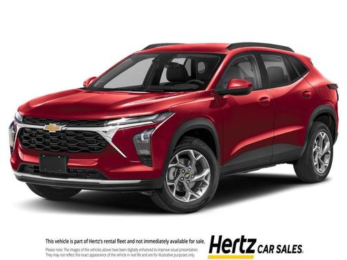 Crimson Metallic 2024 Chevrolet Trax LT