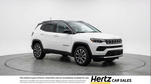 Bright White Clearcoat 2025 Jeep Compass Trailhawk
