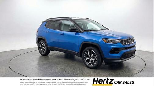 Hydro Blue Pearlcoat 2025 Jeep Compass Limited