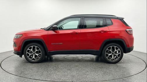 Red Hot Pearlcoat 2025 Jeep Compass Limited