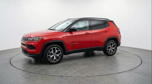 Red Hot Pearlcoat 2025 Jeep Compass Limited