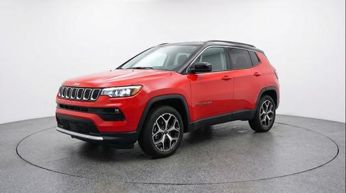 Red Hot Pearlcoat 2025 Jeep Compass Limited