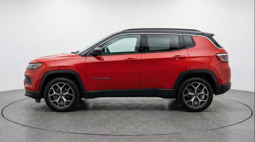 Red Hot Pearlcoat 2025 Jeep Compass Limited