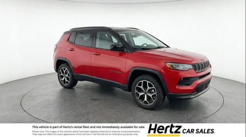 Red Hot Pearlcoat 2025 Jeep Compass Limited
