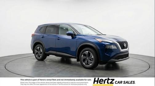 Deep Ocean Blue Pearl 2025 Nissan Rogue SV