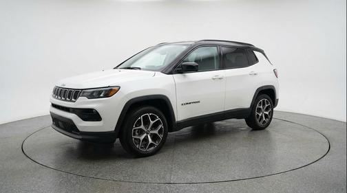 Bright White Clearcoat 2025 Jeep Compass Limited