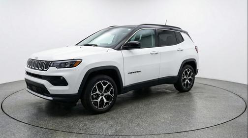 Bright White Clearcoat 2025 Jeep Compass Limited