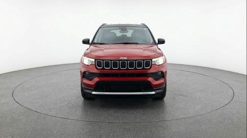 Red Hot Pearlcoat 2025 Jeep Compass Limited