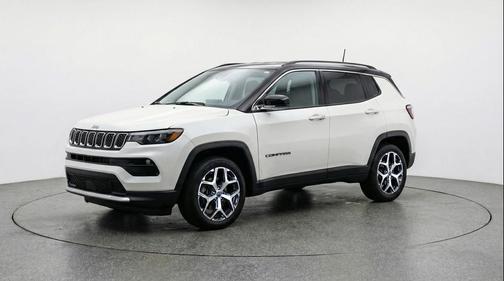 Bright White Clearcoat 2025 Jeep Compass Limited