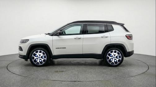 Bright White Clearcoat 2025 Jeep Compass Limited