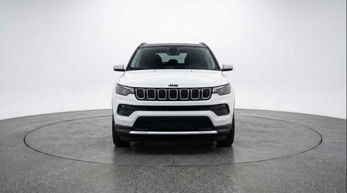 Bright White Clearcoat 2025 Jeep Compass Limited