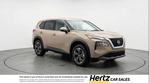 Baja Storm Metallic 2025 Nissan Rogue SV