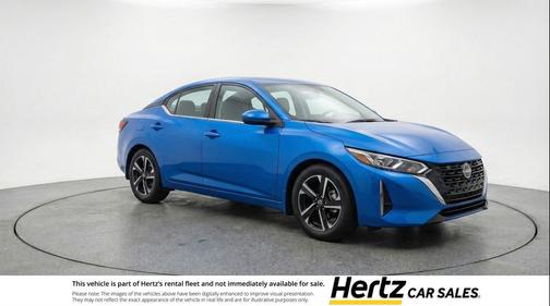Electric Blue Metallic 2025 Nissan Sentra SV