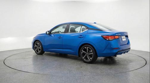 Electric Blue Metallic 2025 Nissan Sentra SV