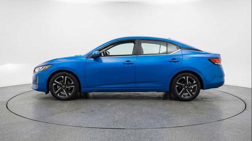 Electric Blue Metallic 2025 Nissan Sentra SV
