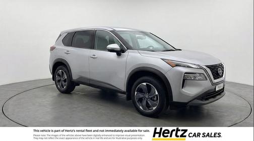 Brilliant Silver Metallic 2025 Nissan Rogue SV