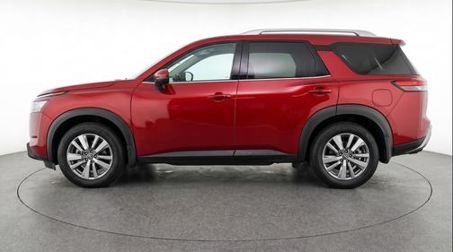 Scarlet Ember Tintcoat 2025 Nissan Pathfinder SV FWD