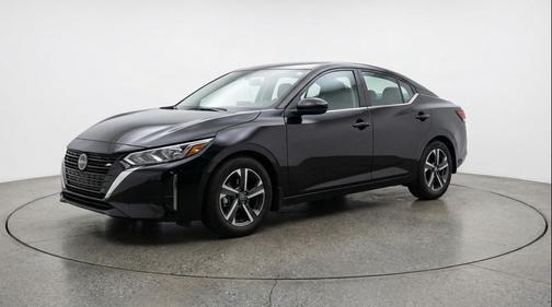 Super Black 2025 Nissan Sentra SV