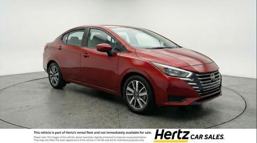 Scarlet Ember Tintcoat 2025 Nissan Versa 1.6 SV