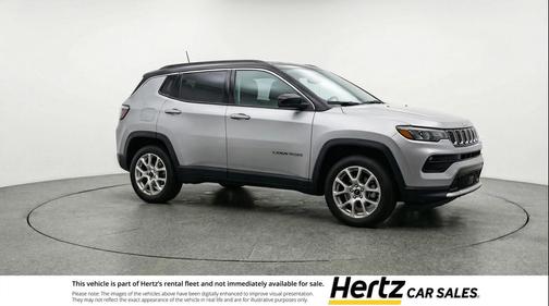 Silver Zynith Metallic Clearcoat 2025 Jeep Compass Limited