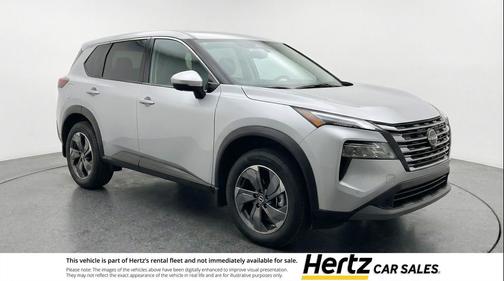 Brilliant Silver Metallic 2025 Nissan Rogue SV