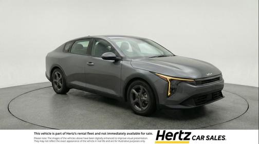 Interstellar Gray 2025 Kia K4 LXS