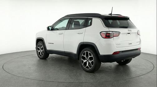 Bright White Clearcoat 2025 Jeep Compass Limited