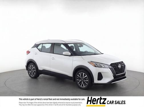 Aspen White Tricoat 2024 Nissan Kicks SV
